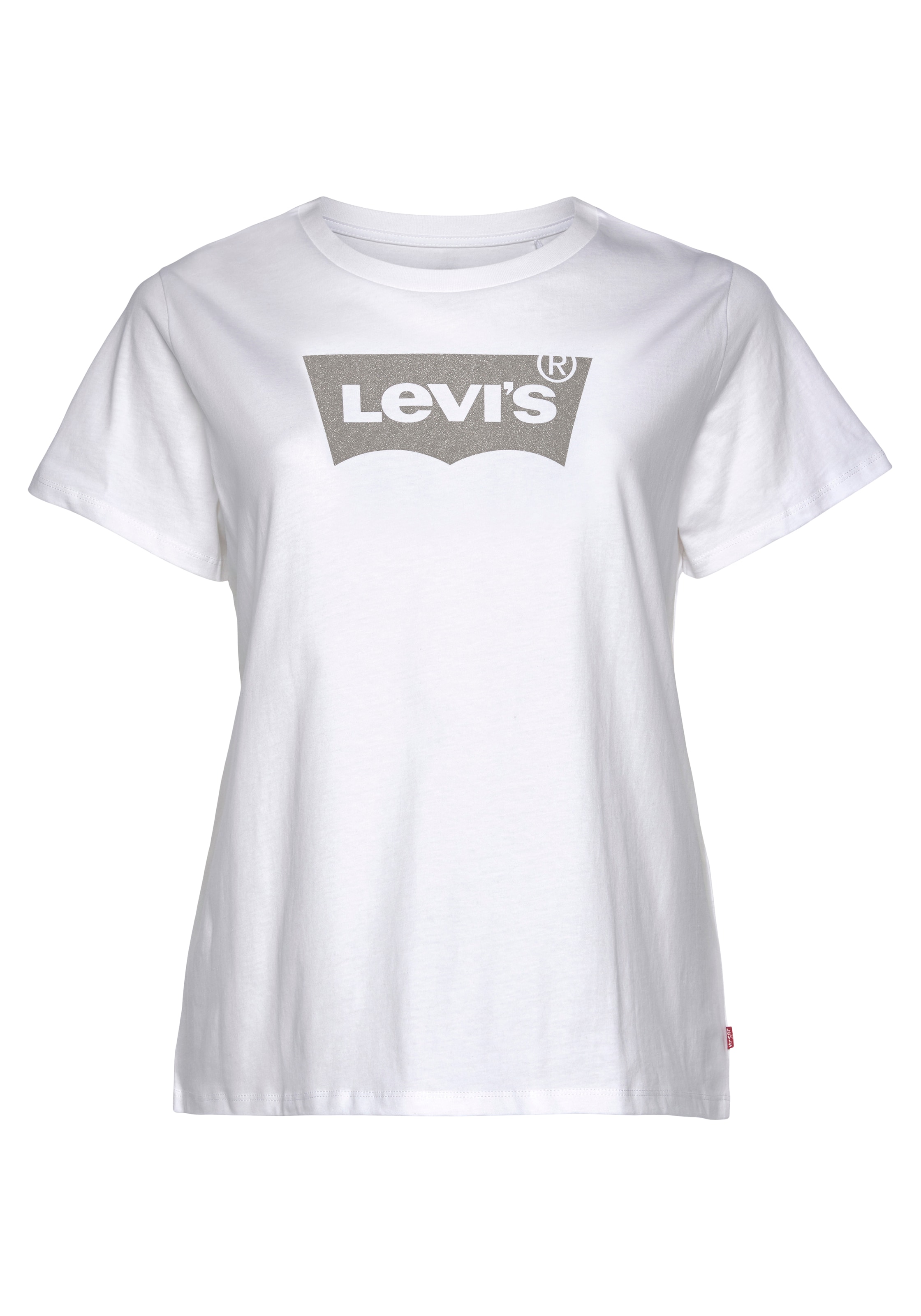 Levi's® Plus T-Shirt in Weiß: Vorderseite