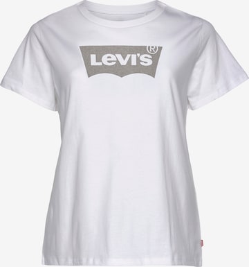 Levi's® Plus T-Shirt in Weiß: Vorderseite