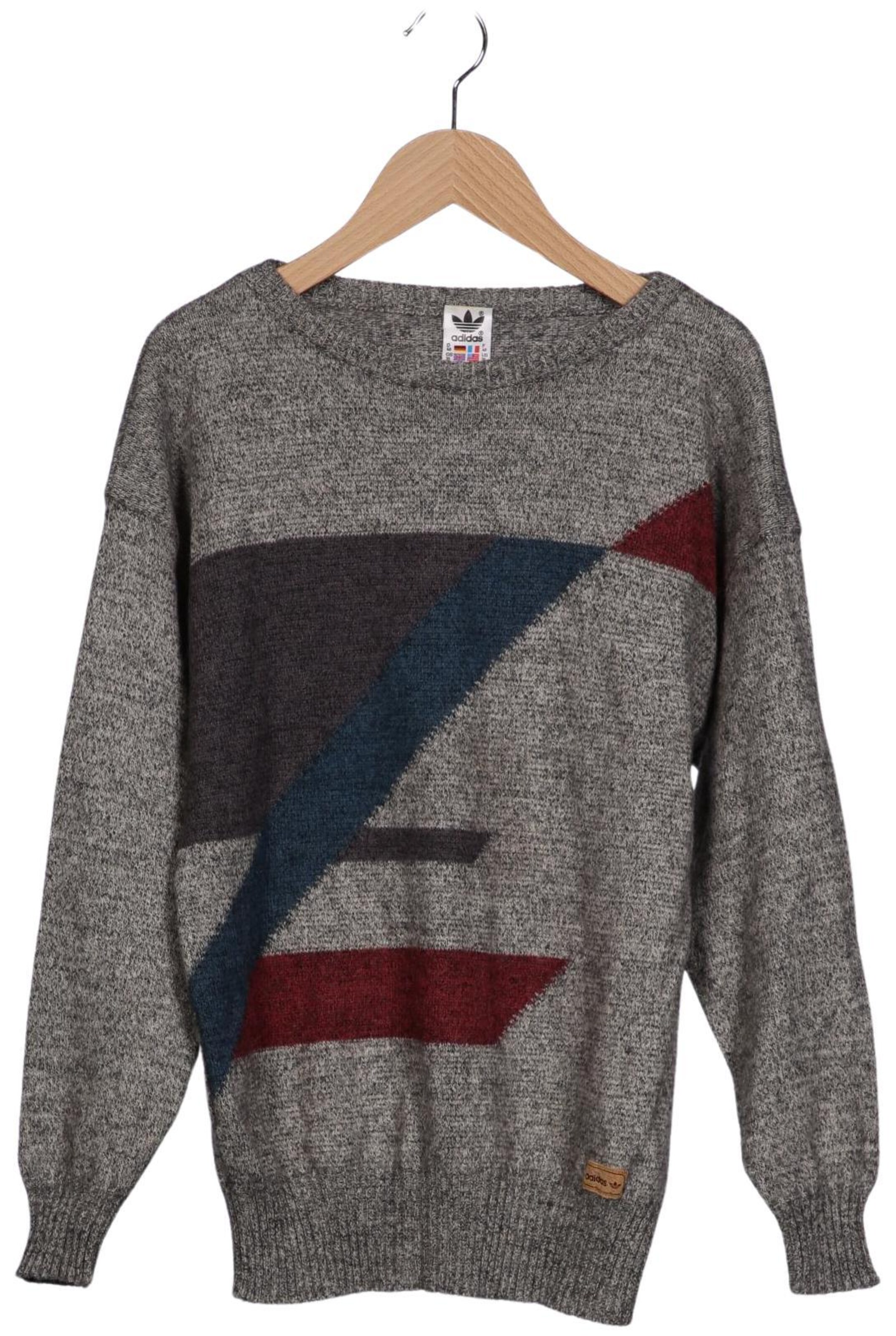 ADIDAS ORIGINALS Sweater & Cardigan in M in Grey: front