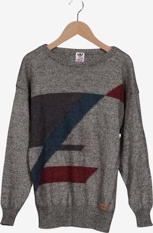ADIDAS ORIGINALS Sweater & Cardigan in M in Grey: front