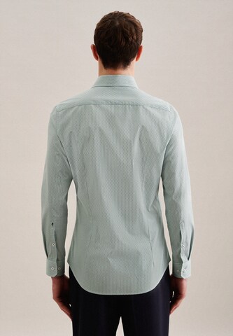 SEIDENSTICKER Regular fit Business Shirt in Green