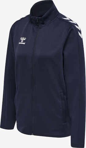 Hummel Sportsweatjacke 'Core' in Blau