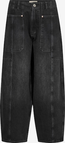 MOS MOSH Barrel Jeans 'MMRosy Galleon' in Schwarz: Vorderseite