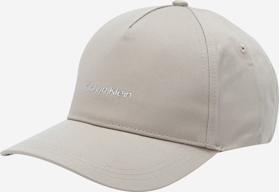 Cappello da baseball Calvin Klein di colore greige / argento, Visualizzazione prodotti