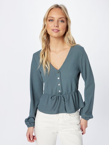 ABOUT YOU Shirt 'Isa' in Blauw: voorkant