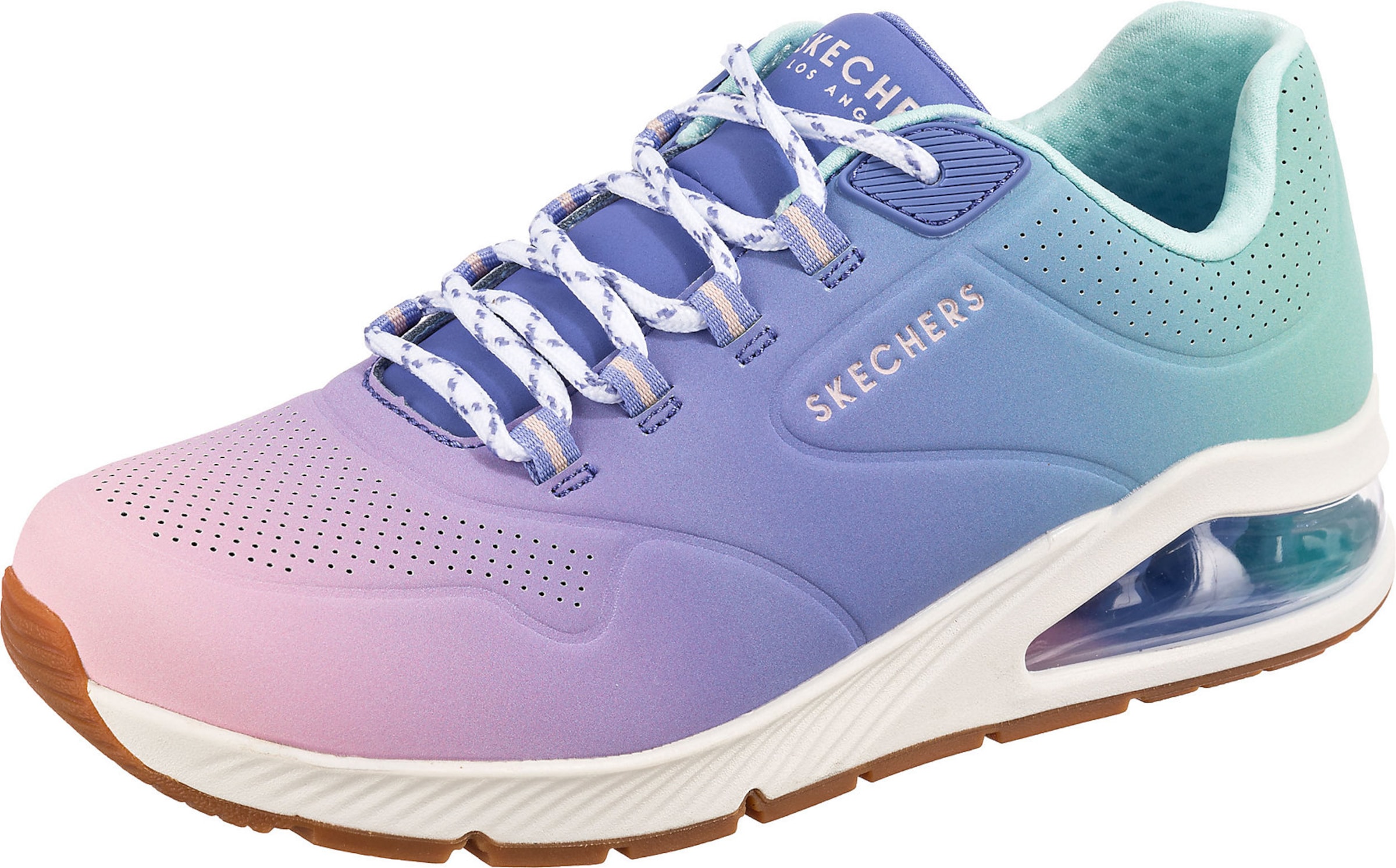 SKECHERS Sneakers laag 'Uno 2' in Blauw: voorkant