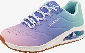 SKECHERS Sneakers laag in Blauw: voorkant