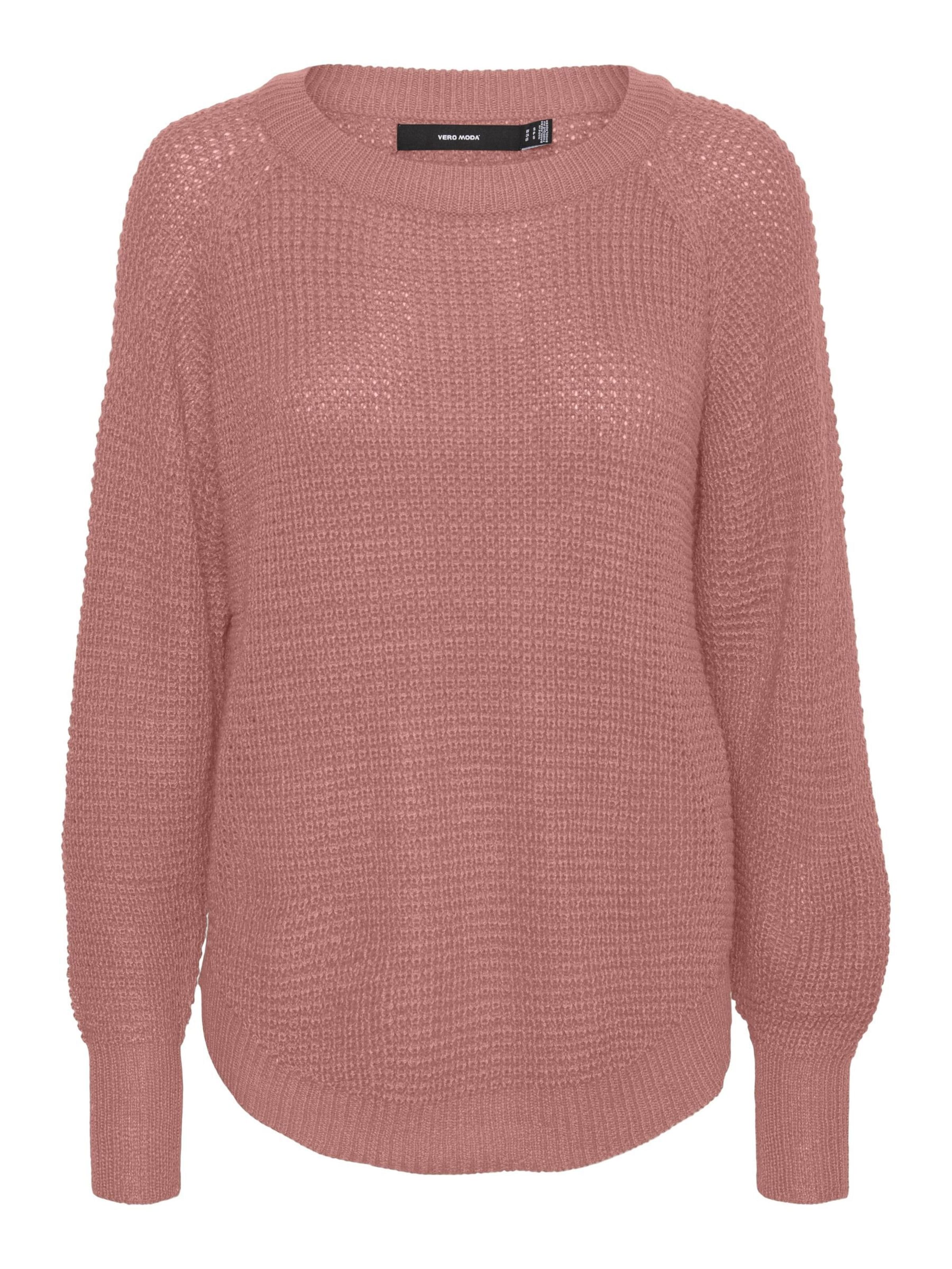 VERO MODA Pullover 'RICIENEW' in Pink: Vorderseite