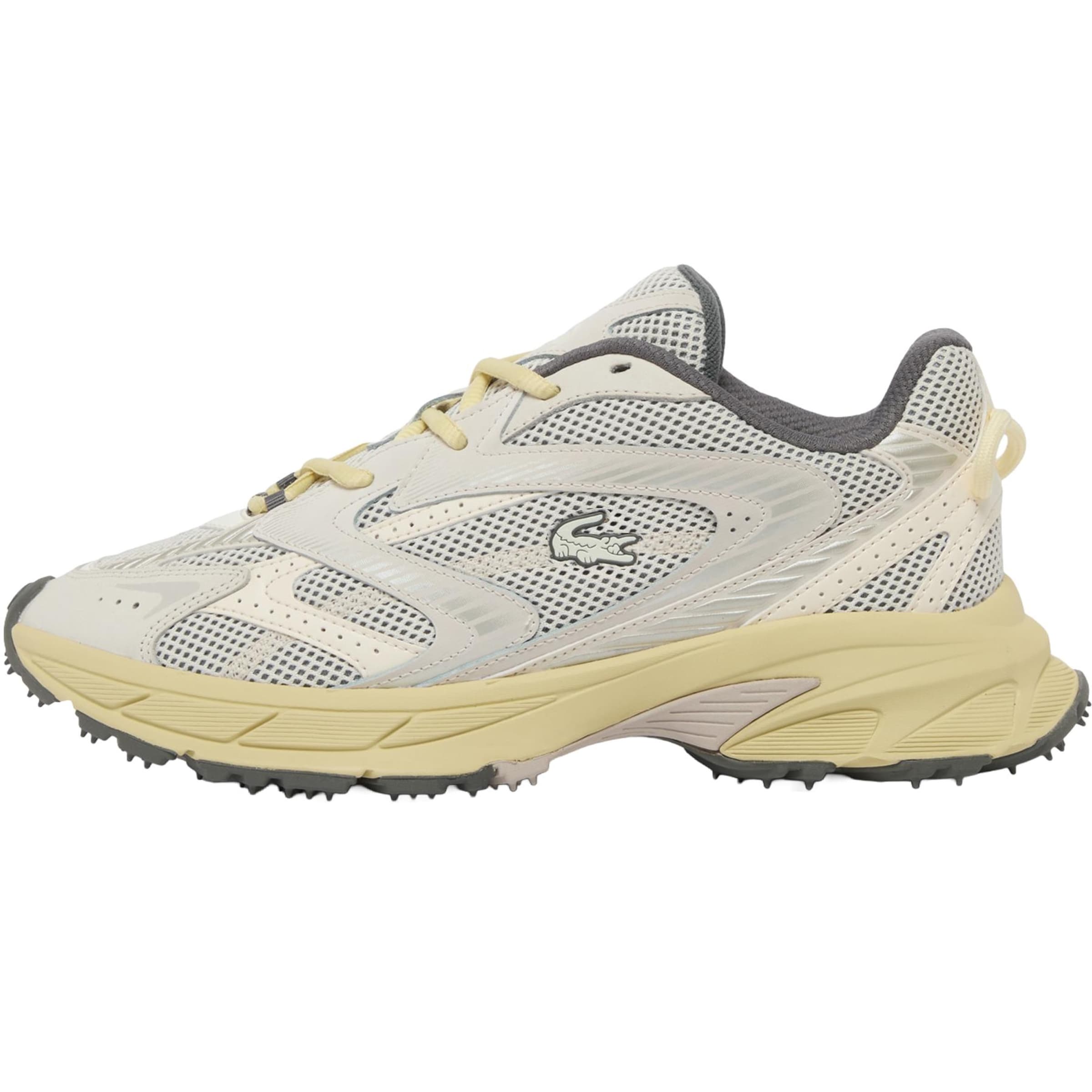 LACOSTE - Sapatilhas baixas 'L003 Neo Shot' em branco: frente