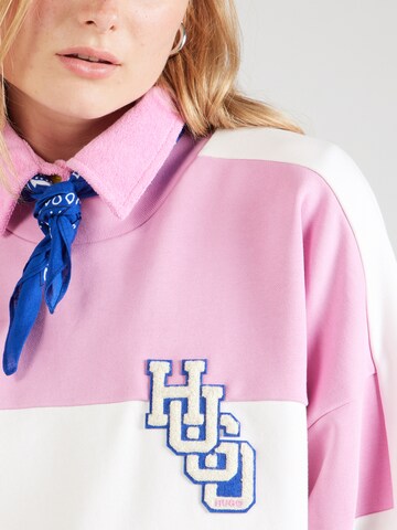 HUGO Tréning póló 'Dalotte_B' - rózsaszín