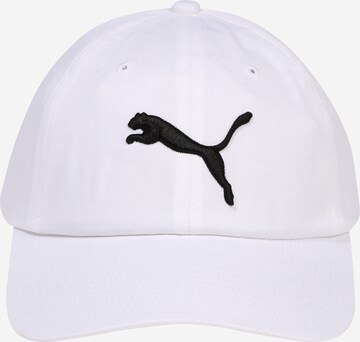 PUMA Cap in White: front