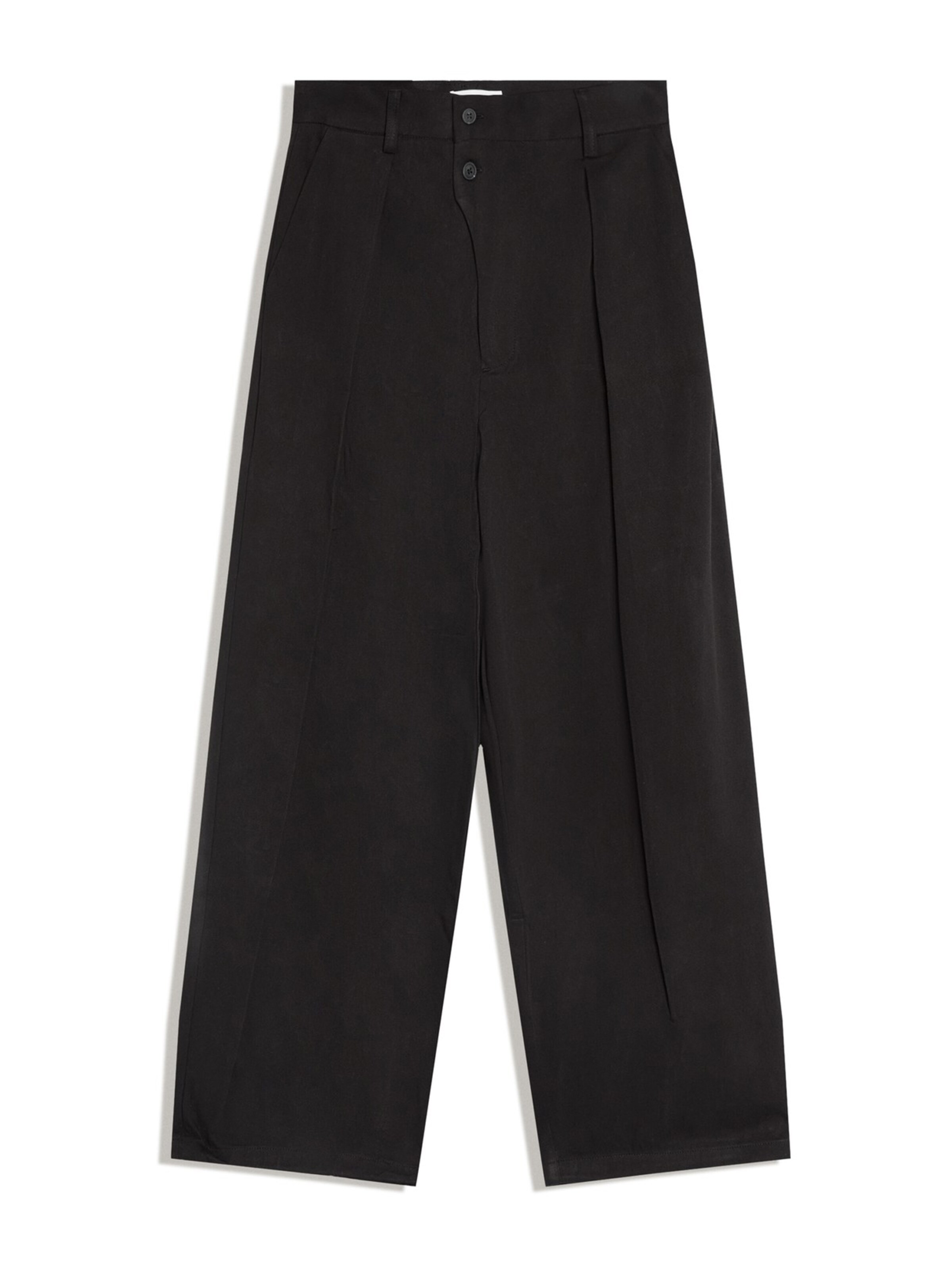 Bershka Pleat-Front Pants in 54 in Black, Item view