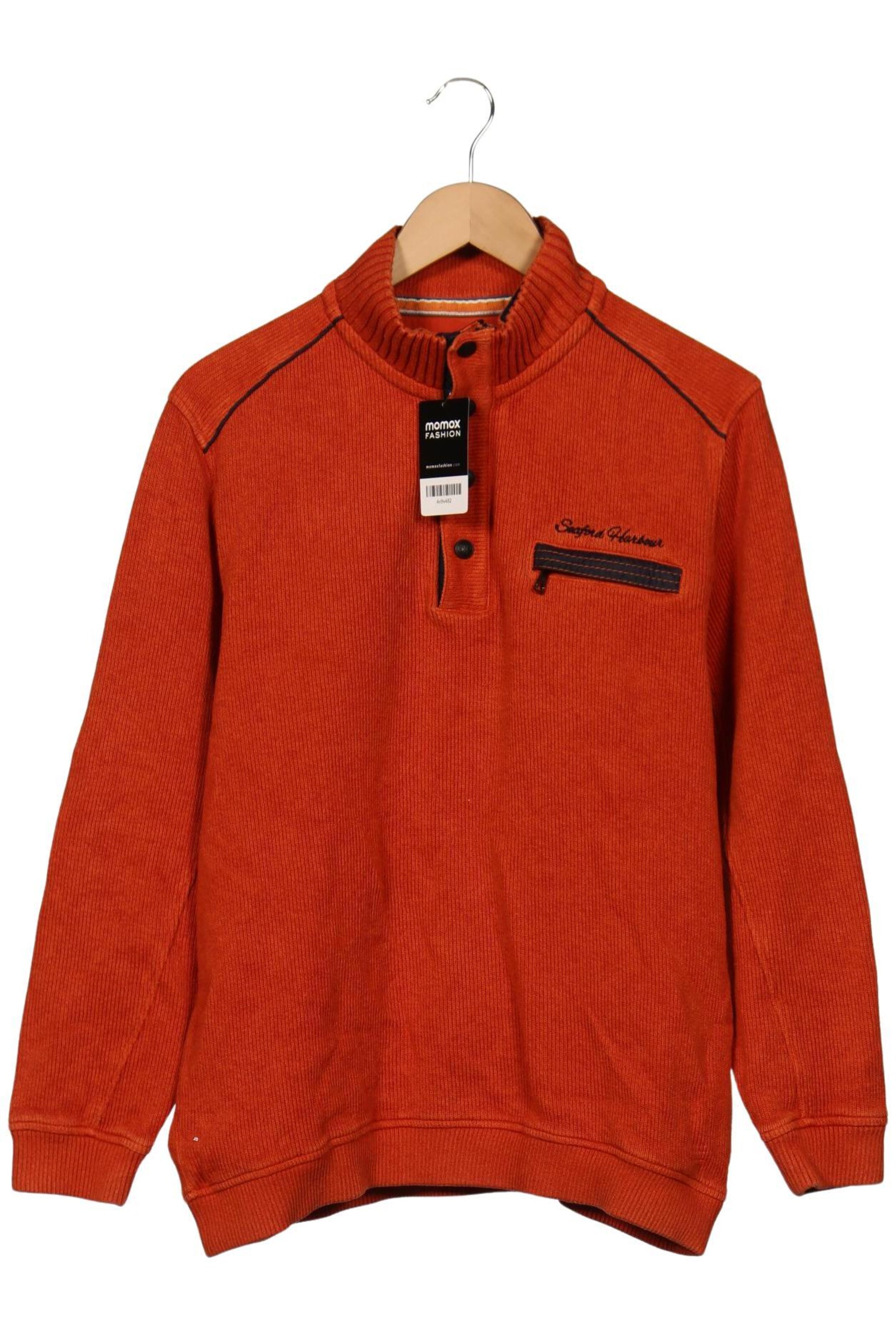 Walbusch Pullover L-XL in Orange ABOUT YOU