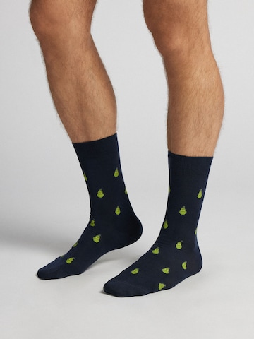 INTIMISSIMI Socken 'THE GRINCH DR SEUSS' in Schwarz: Vorderseite