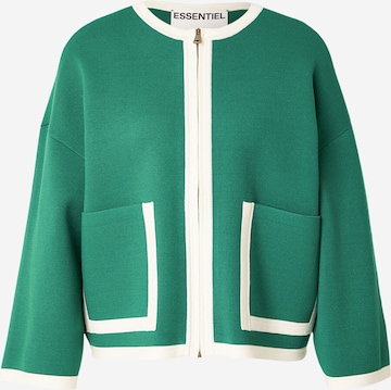 Essentiel Antwerp Neuletakki 'Jani' värissä vihreä: etupuoli