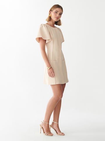 Willa Dress 'Amanza' in Beige