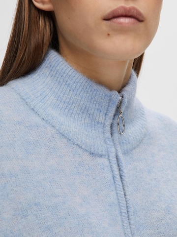 Cardigan SELECTED en bleu