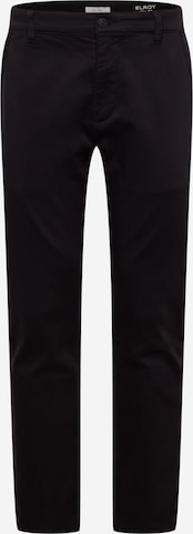 QS - Tapered Pantalón en negro: frente