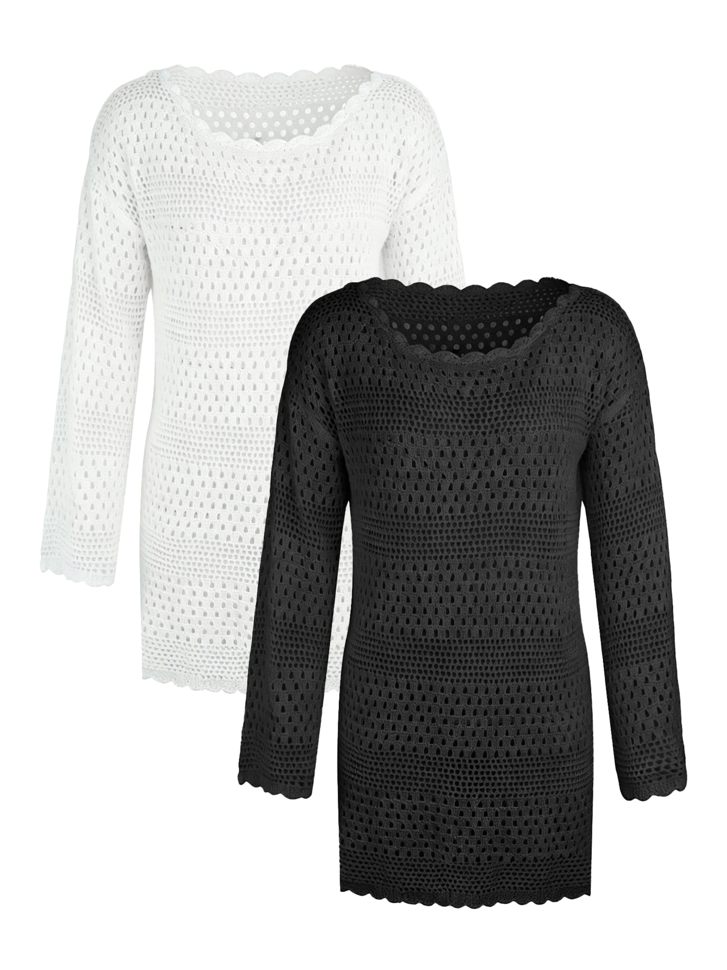 MEETWEE Beach Dress in Black / White, Item view