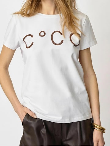 co'couture Top ' SignatureCC New ' w kolorze biały