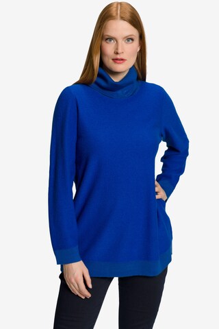 Ulla Popken Sweater in Blue: front