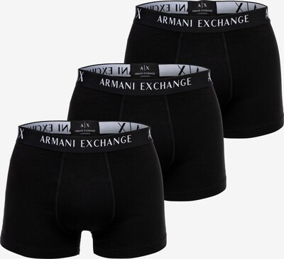 ARMANI EXCHANGE Boxershorts in schwarz / weiß, Produktansicht