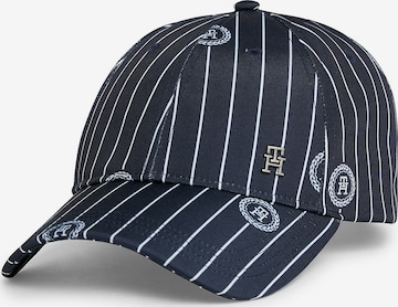 Casquette TOMMY HILFIGER en bleu : devant