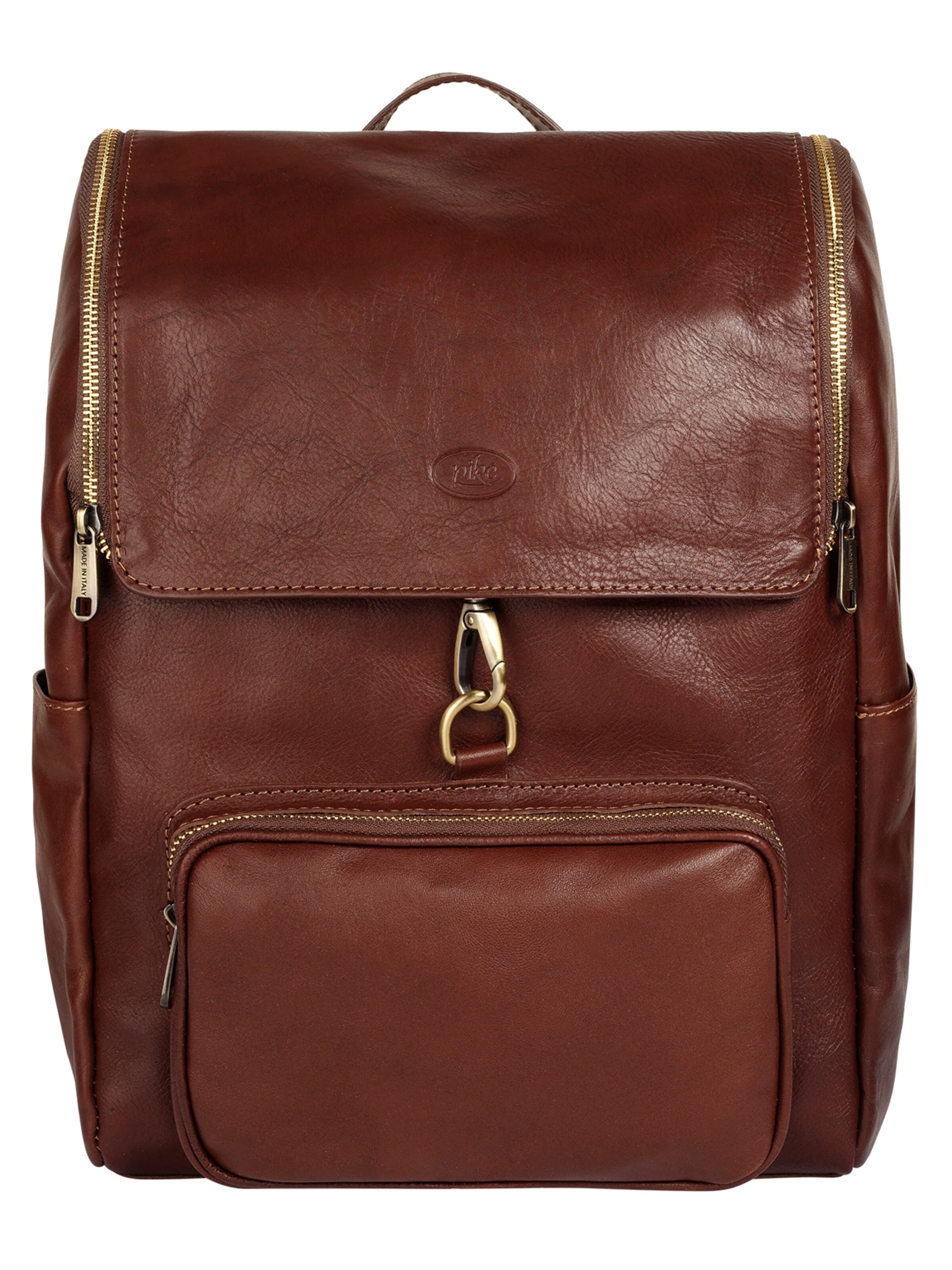 piké Rucksack‌‌‌‌‌‌‌ in Braun: Vorderseite