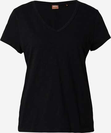 BOSS Shirt 'ESLENZA' in Black: front