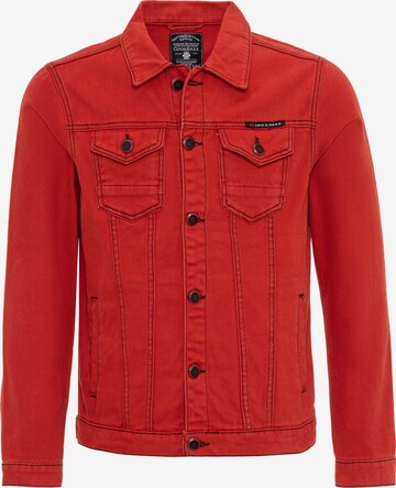 CIPO & BAXX Jeansjacke in Rot: predná strana