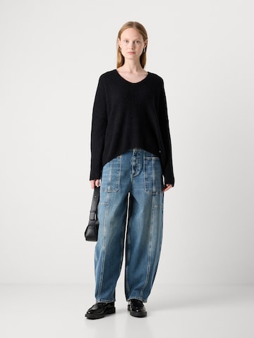 MOS MOSH Wide leg Jeans 'MMRosy Galleon' in Blue