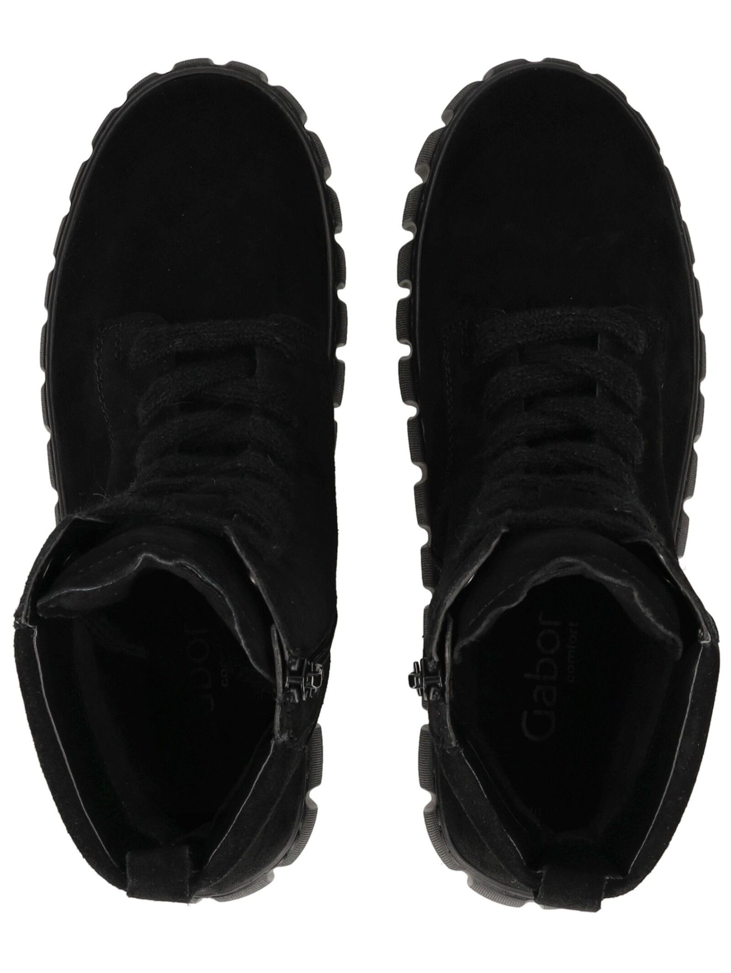 Bottines à lacets GABOR en noir