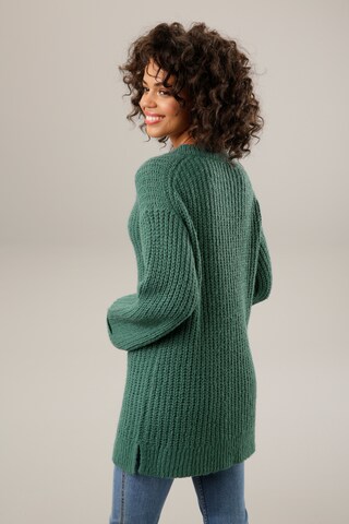 Aniston CASUAL Pullover in Grün
