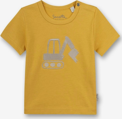 SANETTA Shirt in gelb / grau / schwarz, Produktansicht