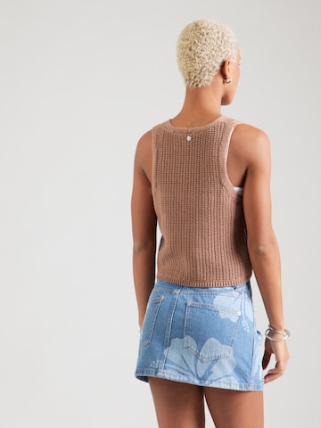 ROXY Вязаная жилетка 'Beach Bungalow' в Коричневый