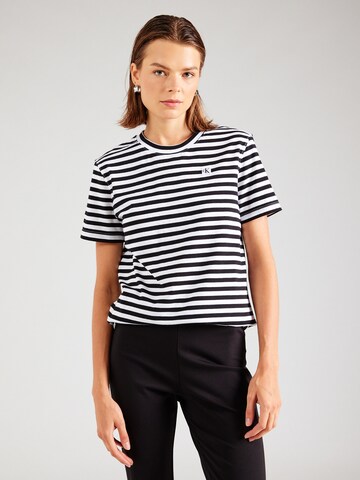 Calvin Klein Jeans T-Shirt in Schwarz: Vorderseite