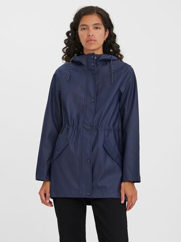 VERO MODA Weatherproof jacket in Blue: front