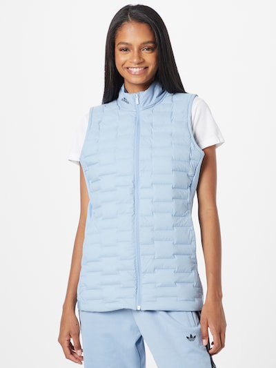 adidas Golf Sports Vest in Light blue, View model