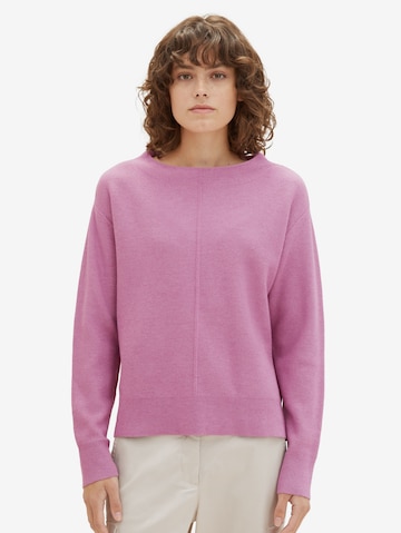 TOM TAILOR - Jersey en rosa: frente