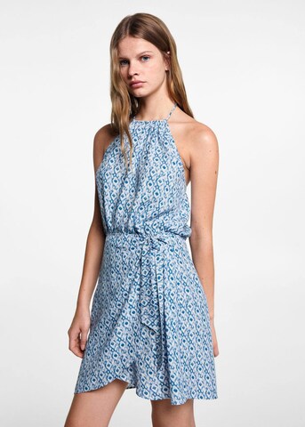MANGO TEEN Kleid 'Summer' in Blau: Vorderseite