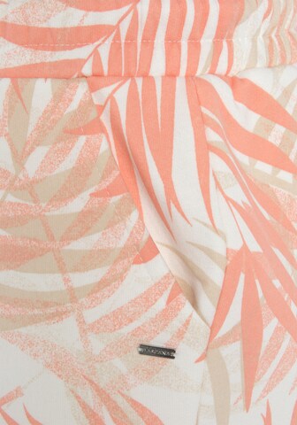regular Pantaloncini da pigiama di LASCANA in arancione