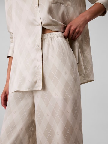 Pantalon de pyjama Calvin Klein en beige