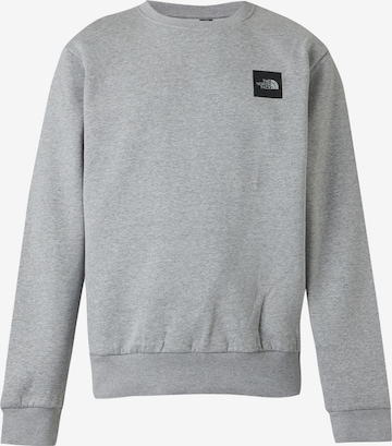 Felpa 'BOX HALF DOME' di THE NORTH FACE in grigio: frontale