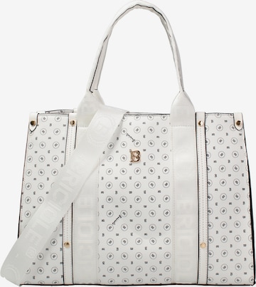 Sac bandoulière Briciole en blanc : devant