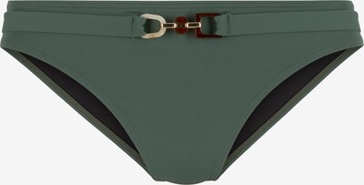 LASCANA Bikinibroek 'Yves' in de kleur Goud / Spar, Productweergave