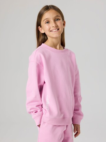 Sweat-shirt NAME IT en violet : devant