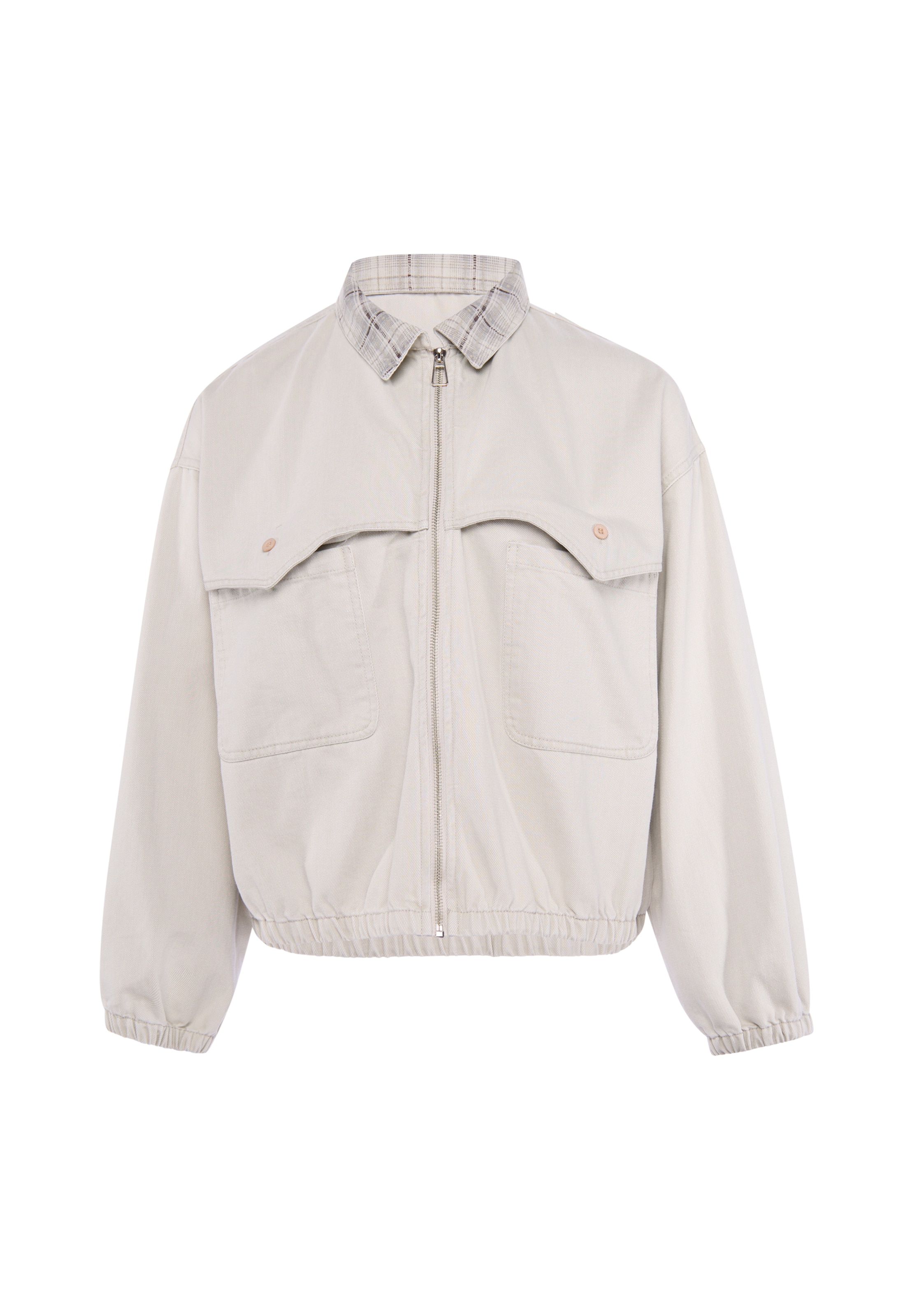 MYMO - Chaqueta de entretiempo en gris: frente