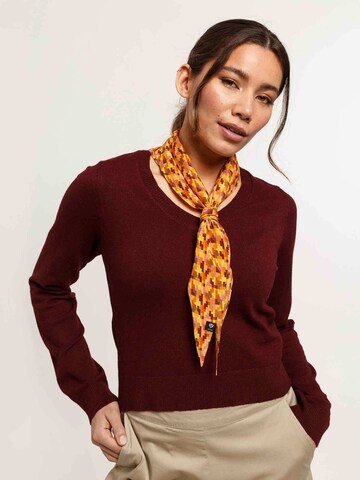 FRAAS Nickituch in Orange: Vorderseite