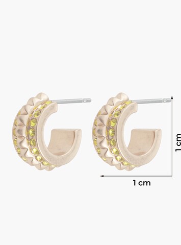 AllSaints Kolczyki w kolorze złoty