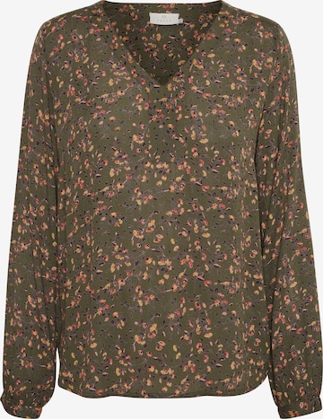 Kaffe Blouse 'Rita' in Groen: voorkant